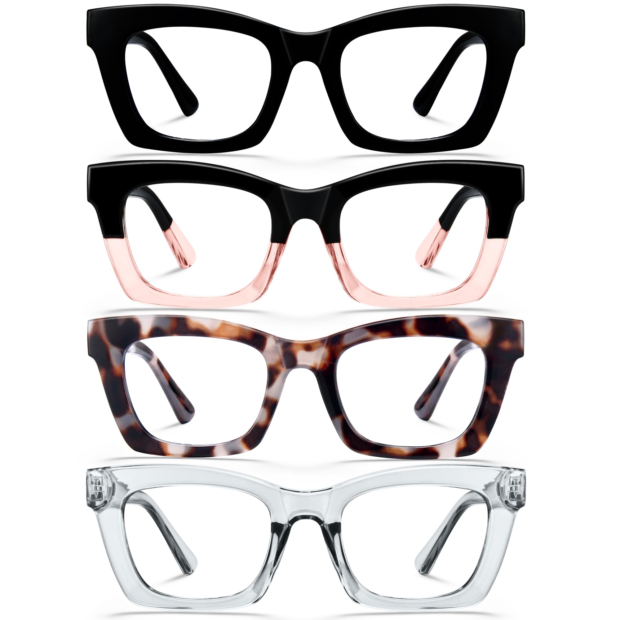 Photo 1 of CCVOO Reading Glasses for Women - Blue Light Blocking