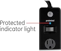 Vista 30 de GE Protector SurGE de 6 tomas, cable de extensión de 15 pies