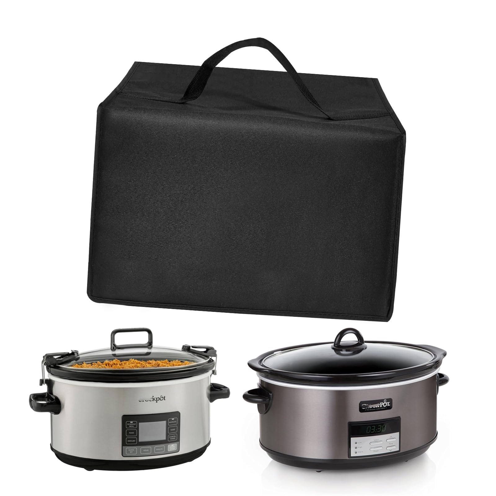 Slow Cooker Dust Cover Cooking Cover for Large Cooker 8 7QT Stainless Steel Oven Safe for Hamilton Beach