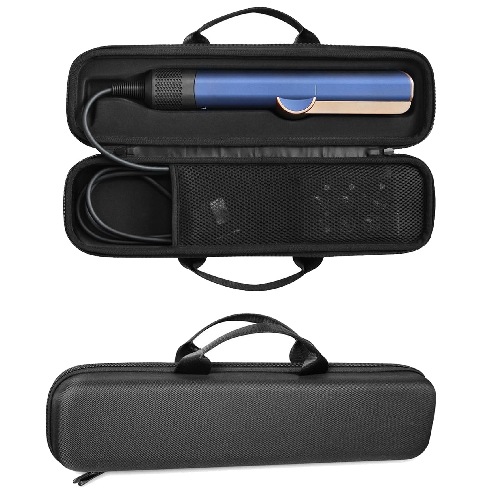 Portable Travel Storage Case Compatible with Airstrait HT01 Hair Dryer Straightener, Hard Shell Carrying Bag Accessories for Straightener, Shockproof Anti-Scratch Protective Holder Bag