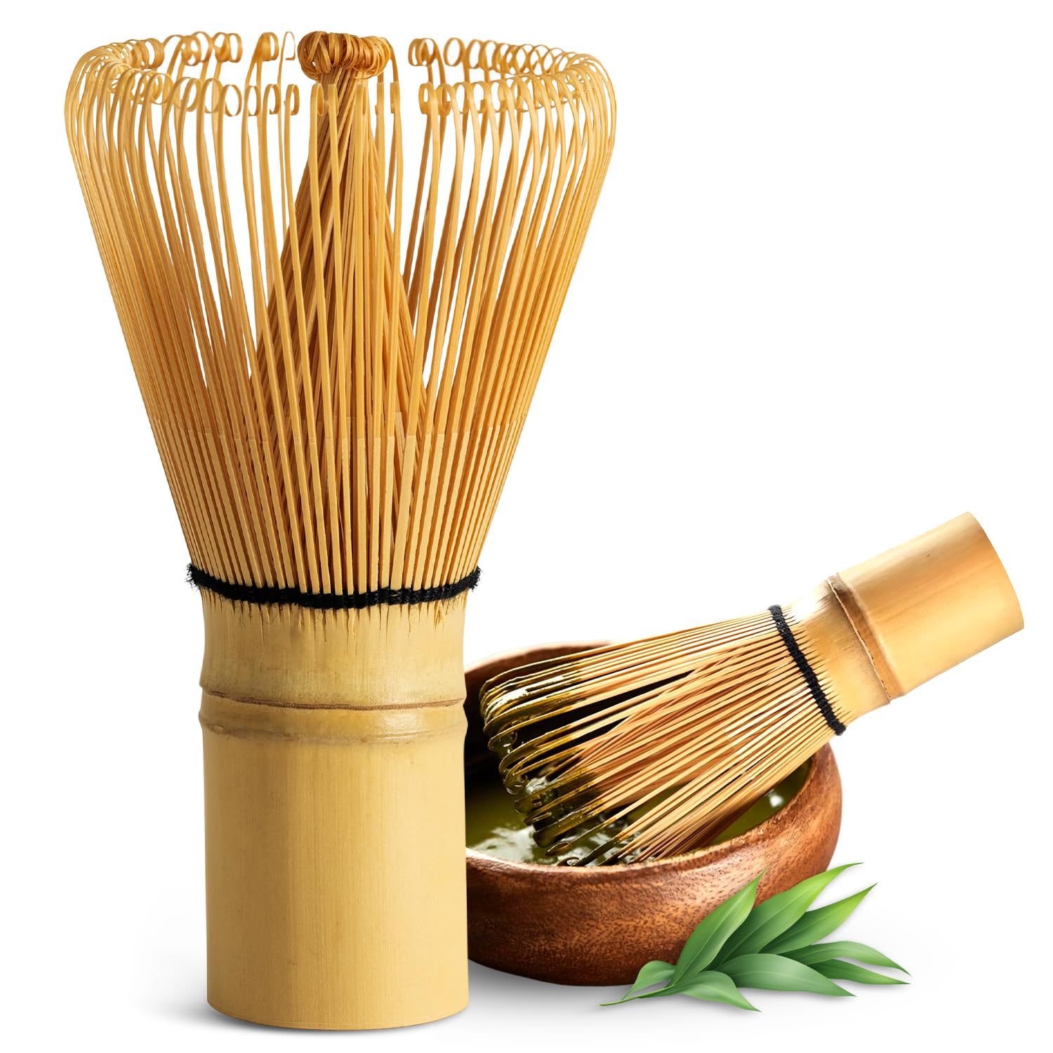 XIG Fouet En Bambou Fouet à Thé En Bambou Naturel Chasen Préparant L