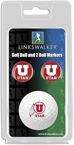 Miniatura 8 de LinksWalker Collegiate ProVictory - Pelota de golf con 2 marcadores de pelota de golf
