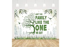 Ticuenicoa Family Reunion Backdrop 7x5ft Family Tree Leaves Welcome to Our Family...