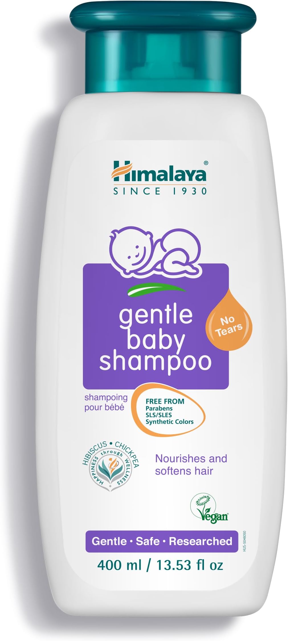 Himalaya Gentle Baby Shampoo for Baby-Soft Hair & Scalp Soothing Moisture, 13.53 oz…