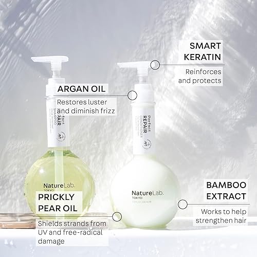 Miniatura 3 de NatureLab Acondicionador Perfect Repair - Acondicionador hidratante para ayudar a revitalizar el cabello tratado con coloración con células madre de