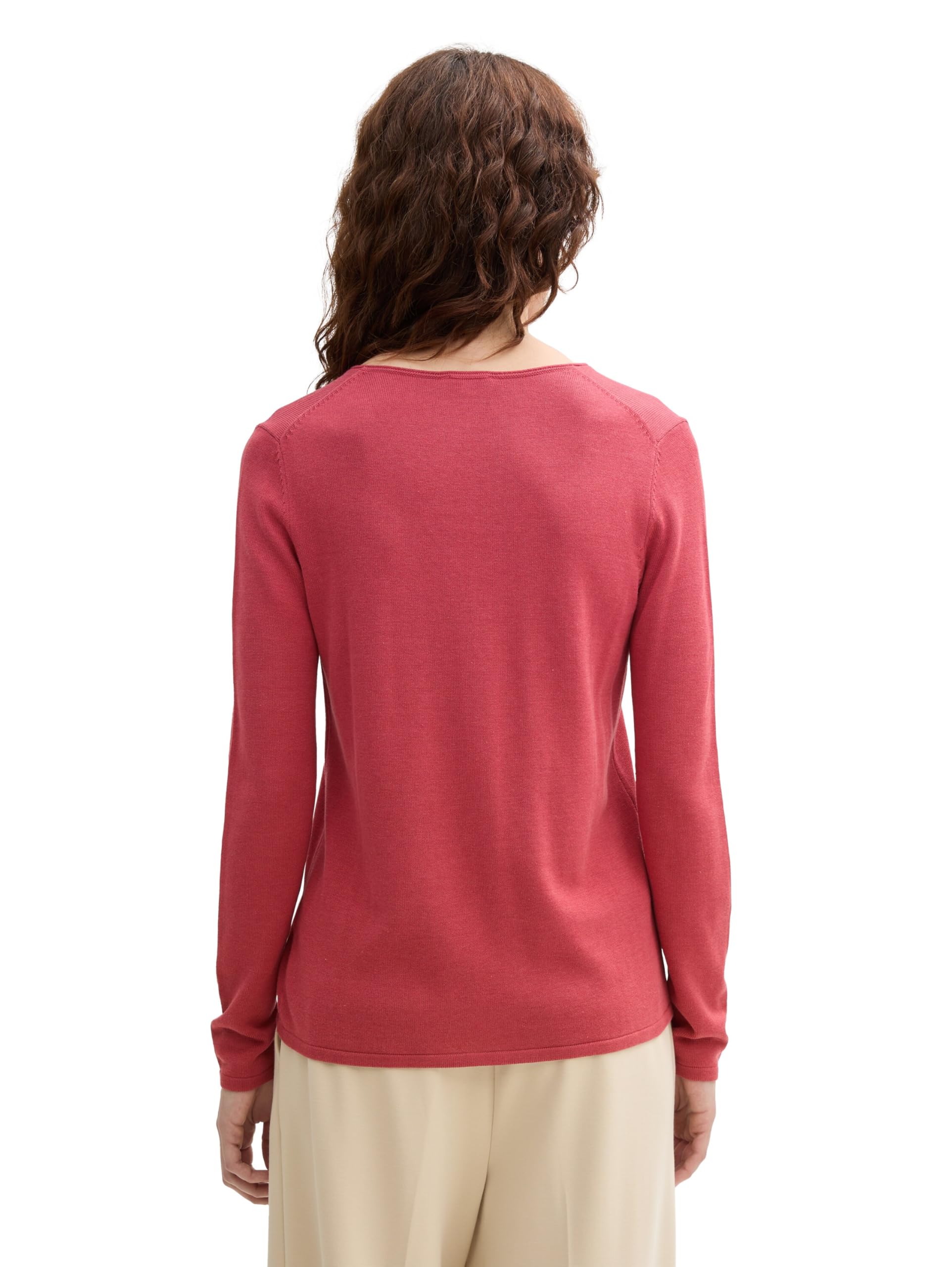 TOM TAILOR Pull Tricoté En Coton Bio Femme