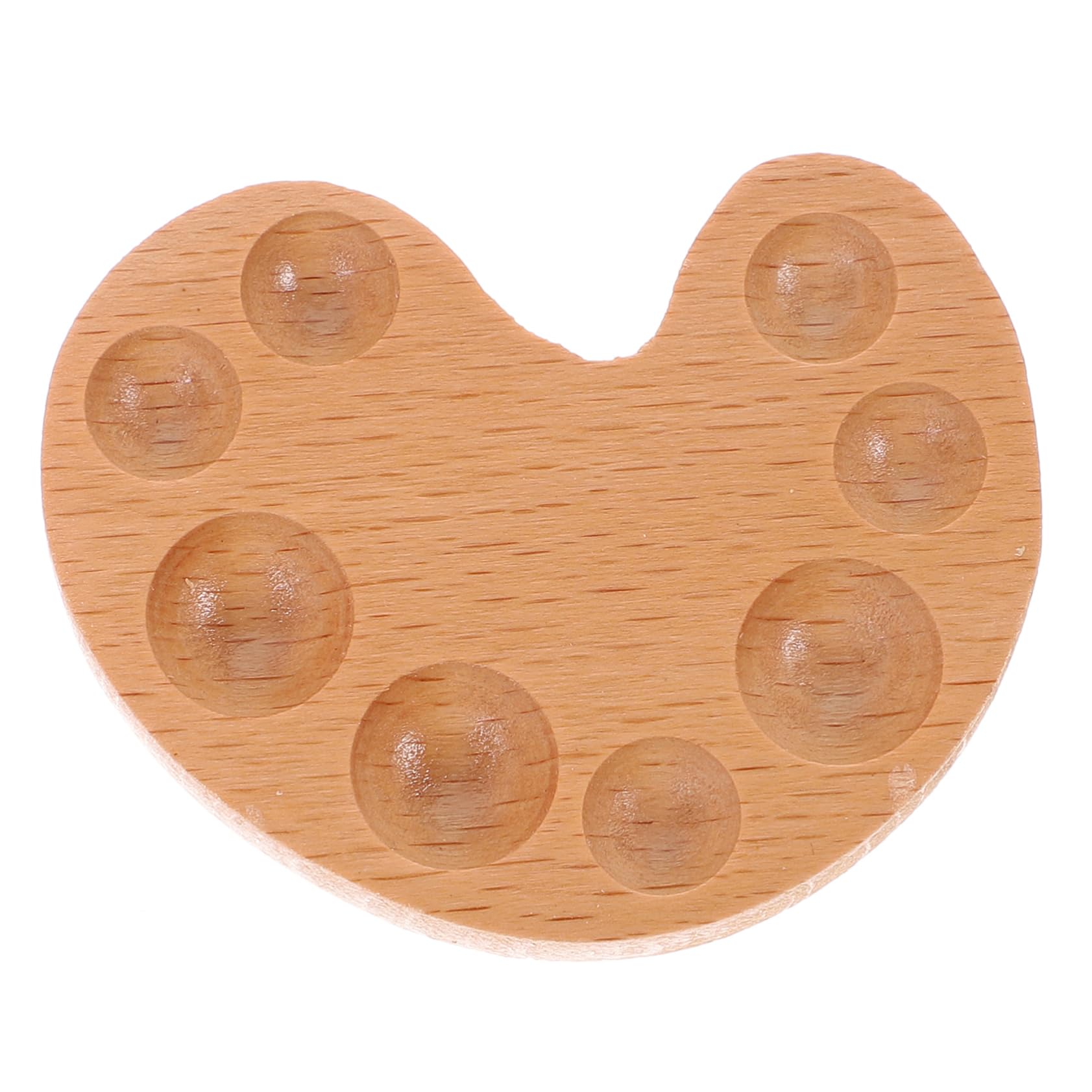 Lot De 5 Boîtes De Rangement Artistiques en Bois pour Aquarelles