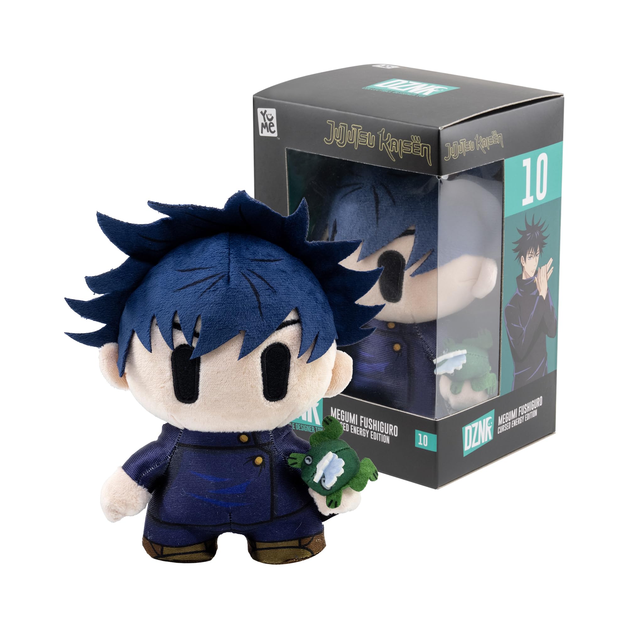 megumi． Amazon.com: YuMe Jujutsu Kaisen DZNR Plush - Cursed Energy Edition