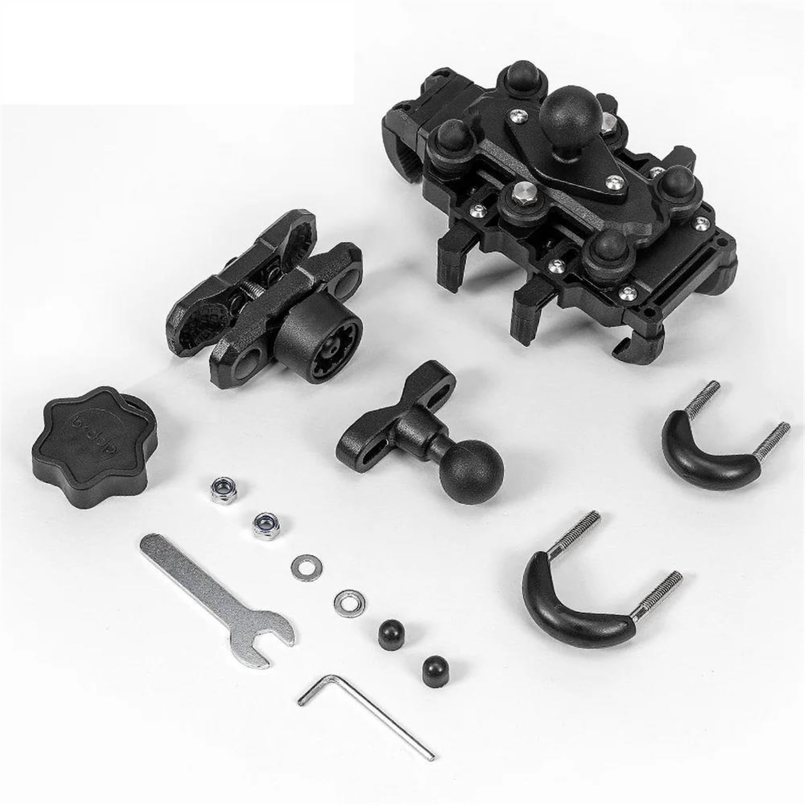 GPS Navigation Soporte Soporte para Teléfono Motocicleta, Soporte para Manillar Bicicleta, Móviles con Teléfonos Inteligentes De 4,7 A 7,1 Pulgadas Moto Soporte Teléfono