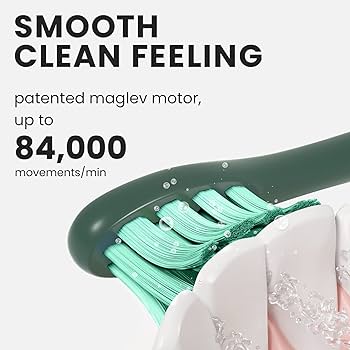 ★電動歯ブラシOclean X Pro Green グリーン★ OCLEAN XPRO 進化型電動歯ブラシ タッチパネル＆液晶搭載 毎回の