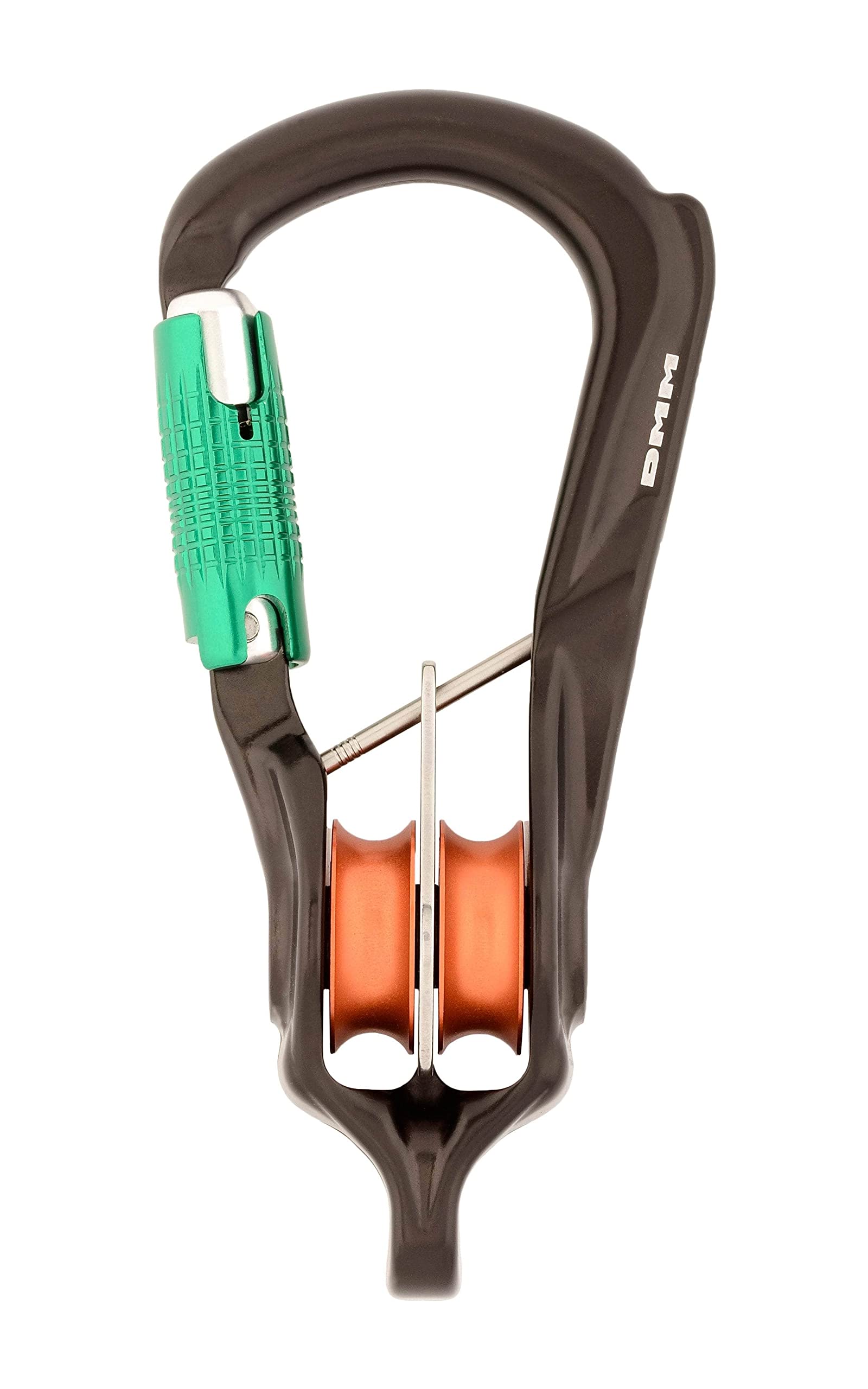 DMM Revolver Rig Connector 75mm x 161mm / Gray Green / Twin Locksafe