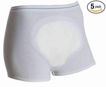 NRS Healthcare Fix Premium Pants - Secure your Incontinence Pad - Pack of 5 (Large)