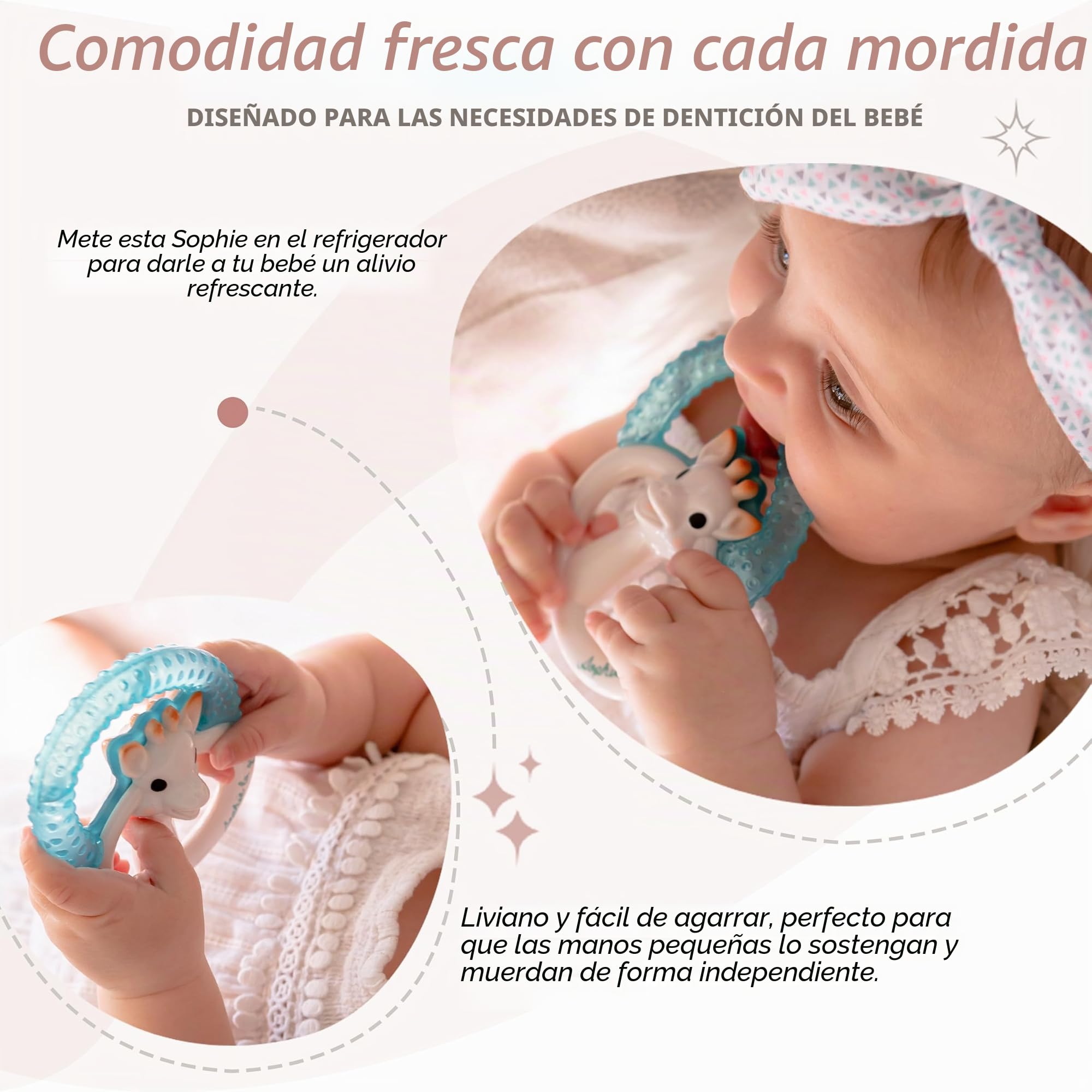 Sophie la Girafe - Mordedor Fresh Refrigerante - Desde 3 Meses