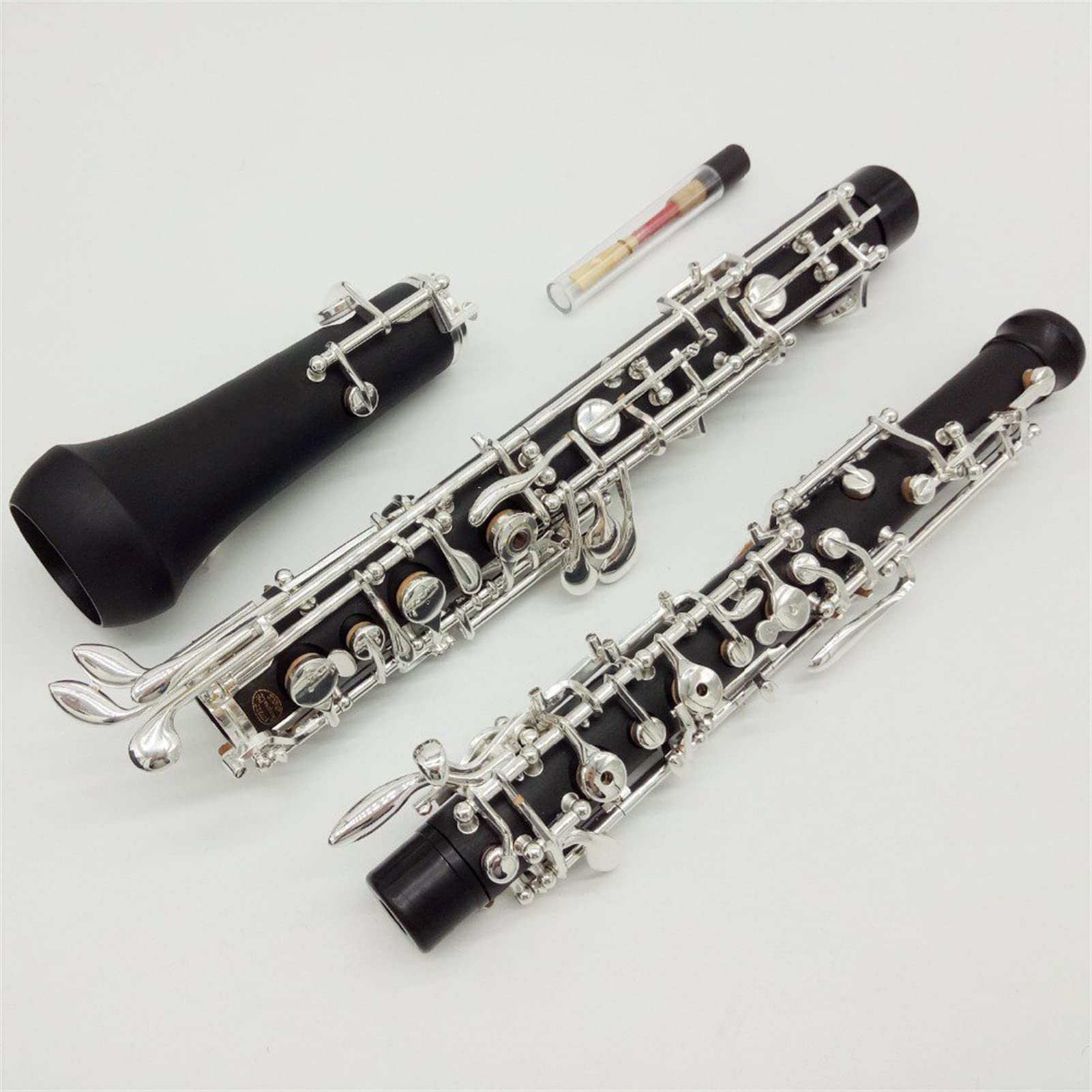 Strumento Oboe Oboe Professional Bakelite Student Oboe C Key Musical Struments con Accessori per Anelli di Custodia Principiante di Oboe