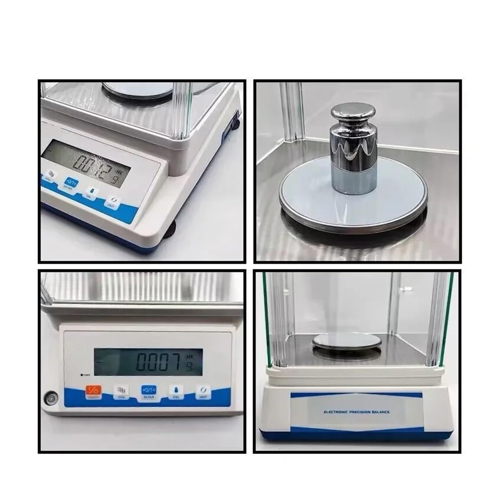0,001G Waga Analityczna Elektroniczna Precyzyjna Cyfrowa LCD Szerokie Zastosowania(210g)