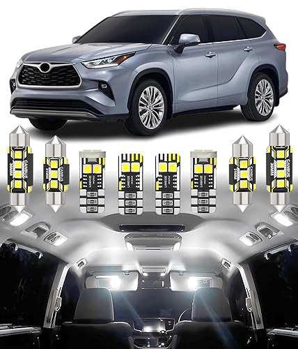 BMT xms Car Interior LED Light Replacement for Toyota Highlander