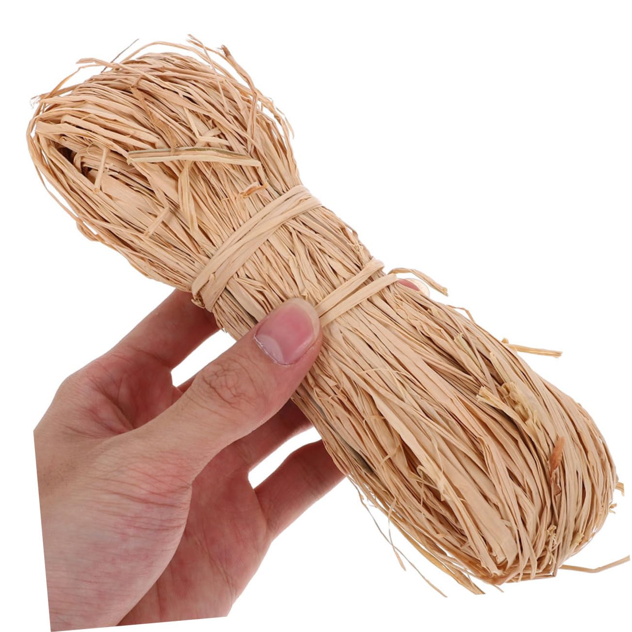 Cuerda de Rafia Natural Khaki para Manualidades, 5 Unidades