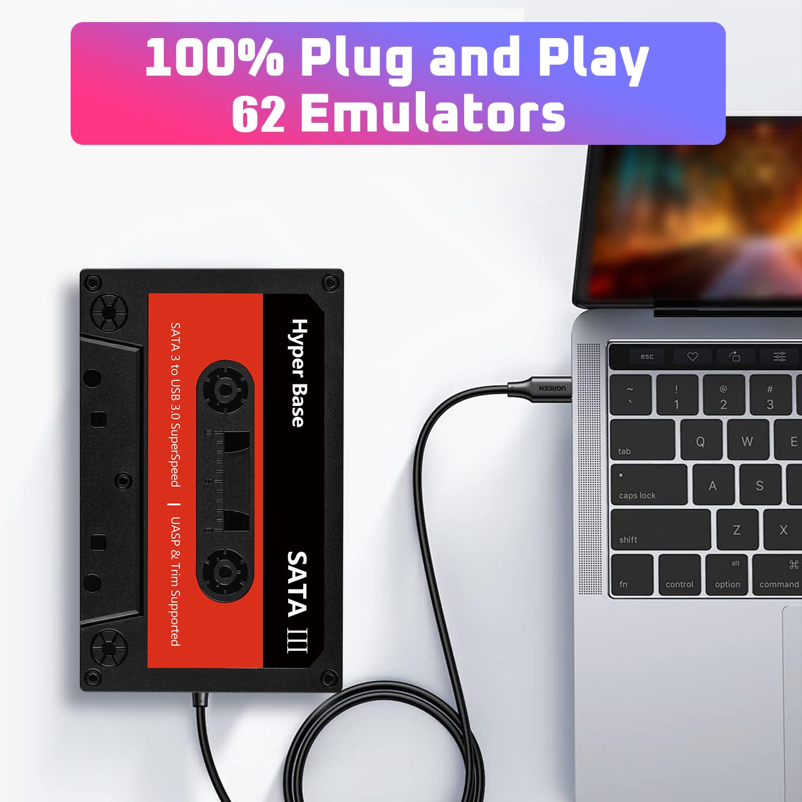 Retro Game Console HDD 500G with 48045 Retro Games, Batocera Retro