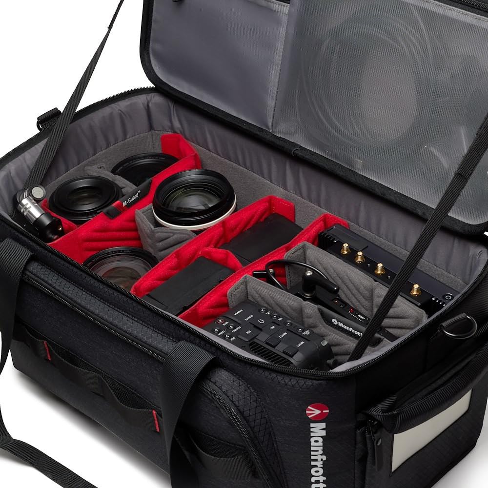 Manfrotto Pro Light Cineloader Kit Divisori, per Borse per Videocamera, Cineloader Medium e Large Camcorder per Organizzazione Spazi Interni, Divisori Flessibili, Protezione Attrezzatura (MB PL-CL-DK)