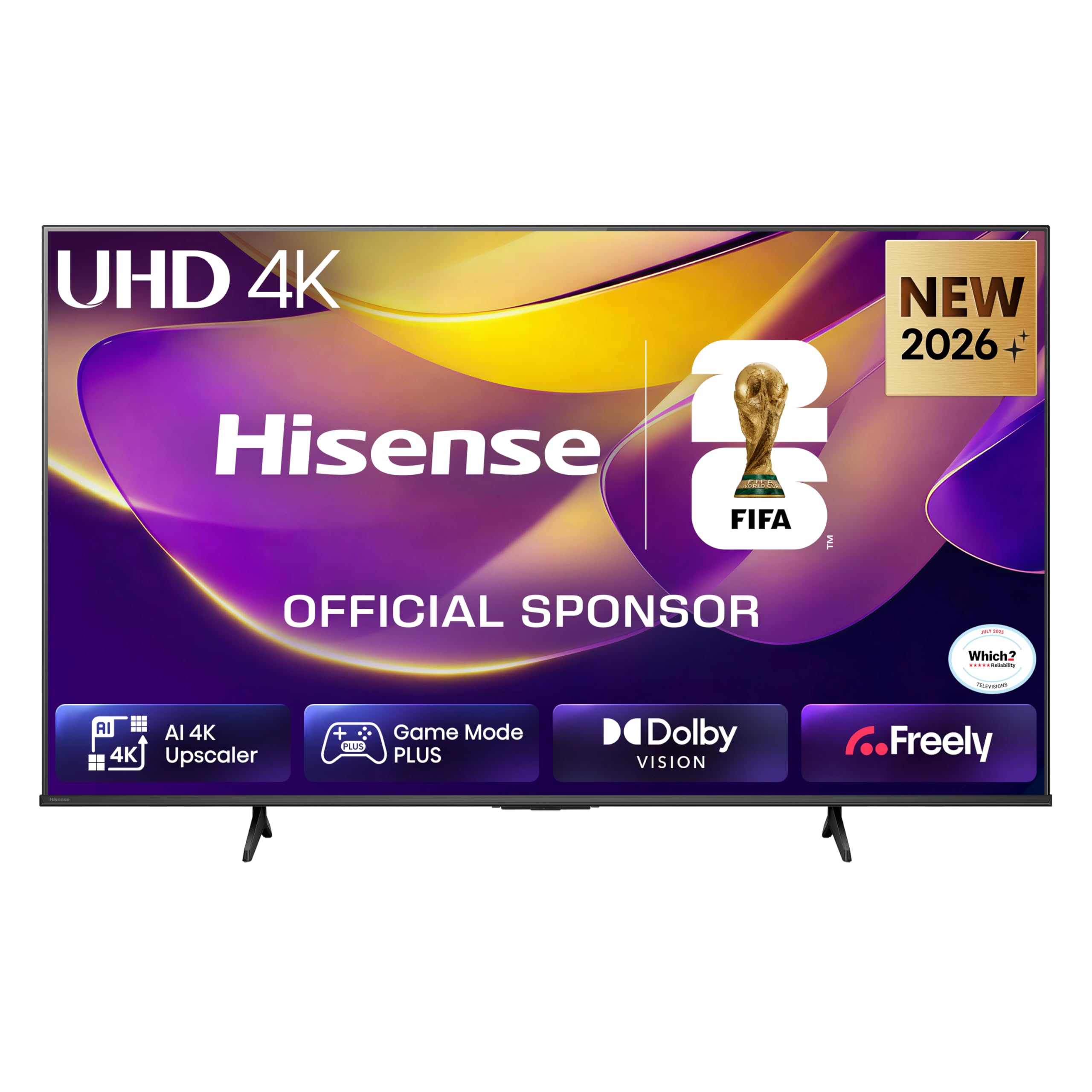Hisense - 65E6STUK - 4K Ultra HD Smart TV - 65 Inch - Black