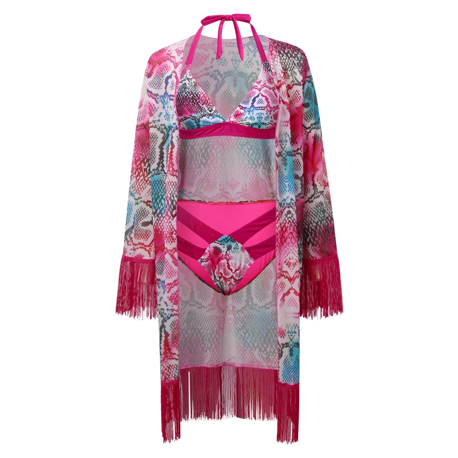 Bikinis Mujer 2026 Brasileño Bikini De Cuello para Mujer Secado Rápido Trajes De Baño Verano Traje Baño Playa Pantalones Cortos Sin Mangas Mini Bikini Conjuntos Trajes Dos Piezas para