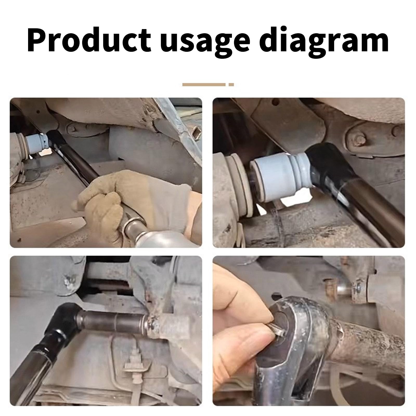1/5.1 cm Heavy Duty Przedłużacz Klucz Grzechotkowy Przedłużenie do Wiertła Adapter Przemysłowe Konserwacja Narzędzia Ręczne Akcesoria Naprawa Motoryzacji Klucz grzechotkowy
