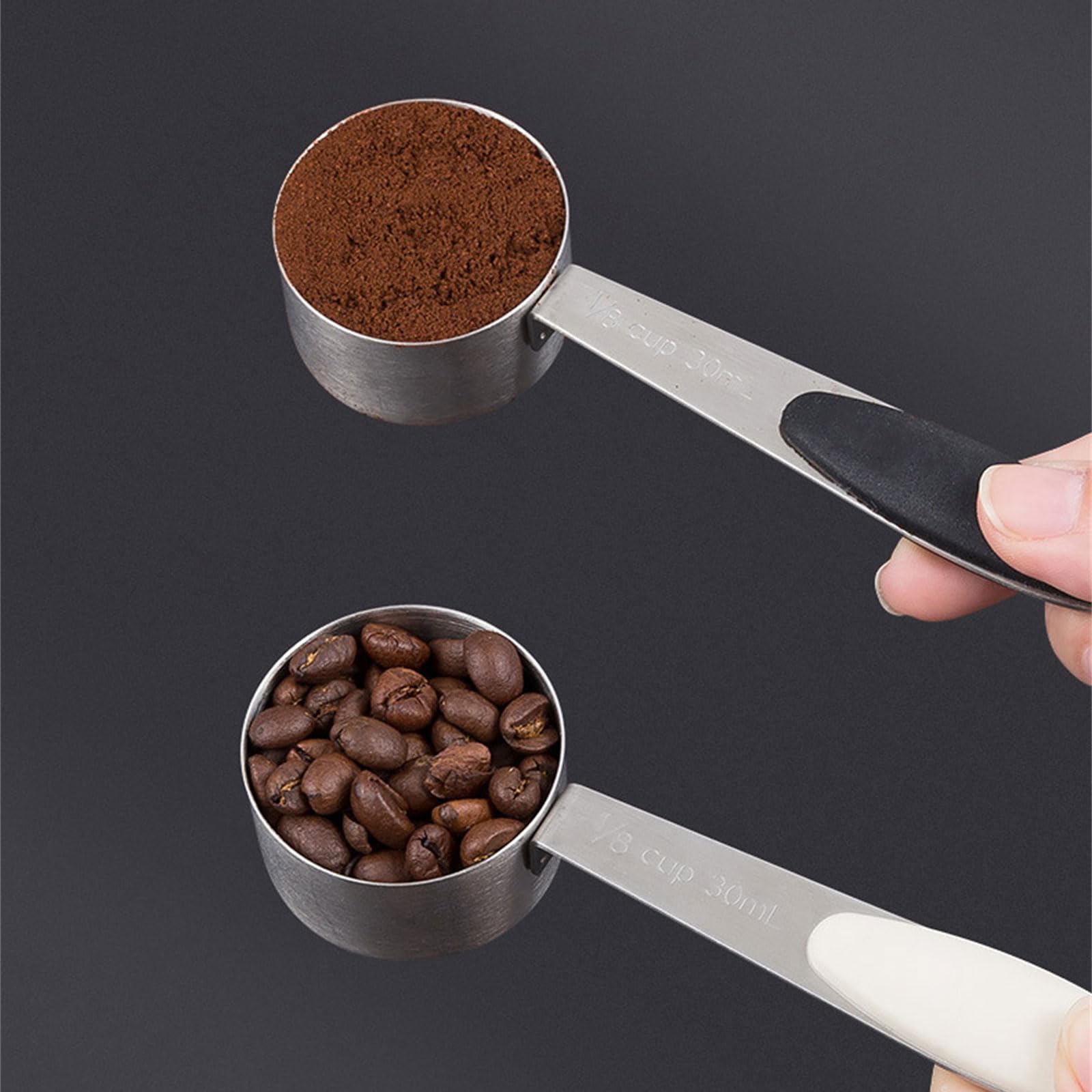Cuillère à Mesurer En Acier Inoxydable Gigicial - Capacité 30 Ml (ou 15 Ml), Pour Café, Thé, épices