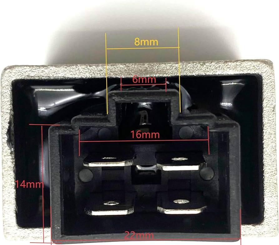 Amazon.co.jp: ASATERU バイク用 レギュレーター レクチファイア 4ピン
