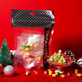Amazon.co.jp: パパブブレ クリスマス ミックスキャンディ 飴 お