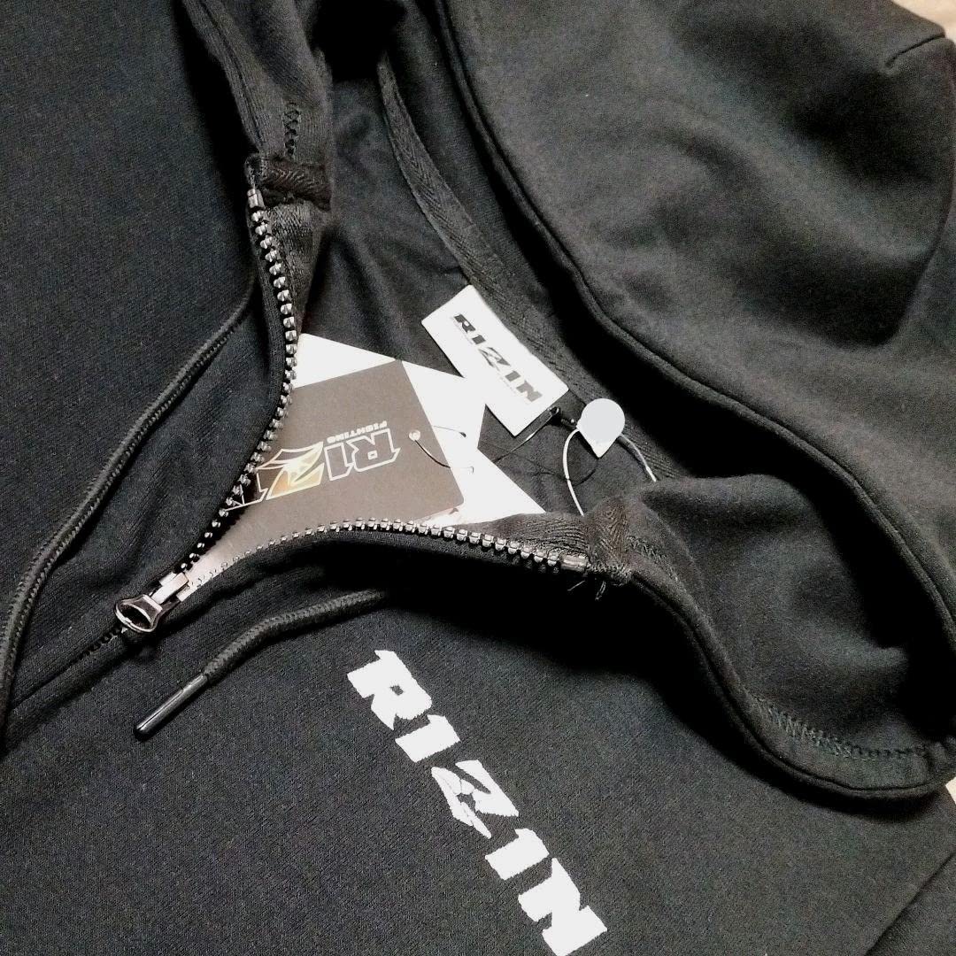 Amazon.co.jp: RIZIN ライジン ジップアップ パーカー 総合格闘技 朝倉 