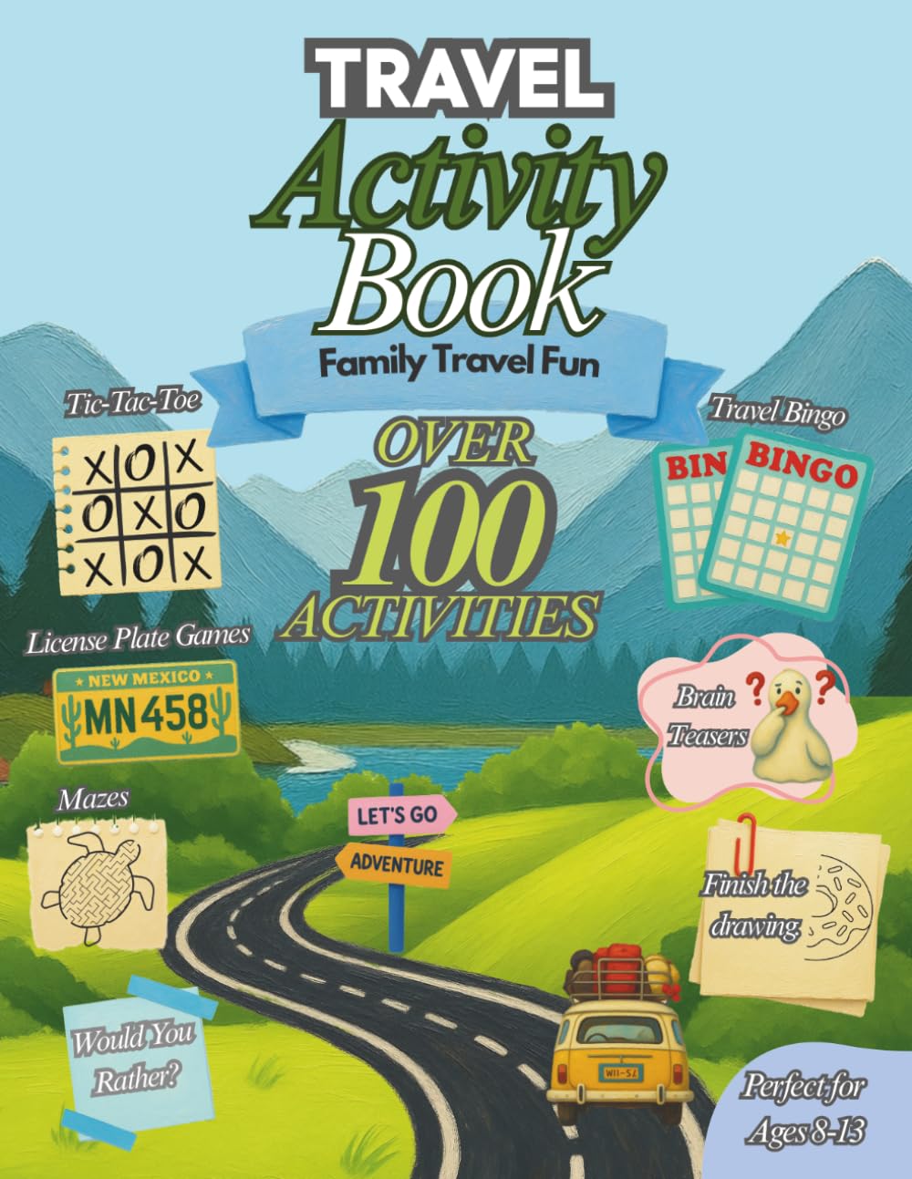 Travel Activity Book: Family Travel Fun