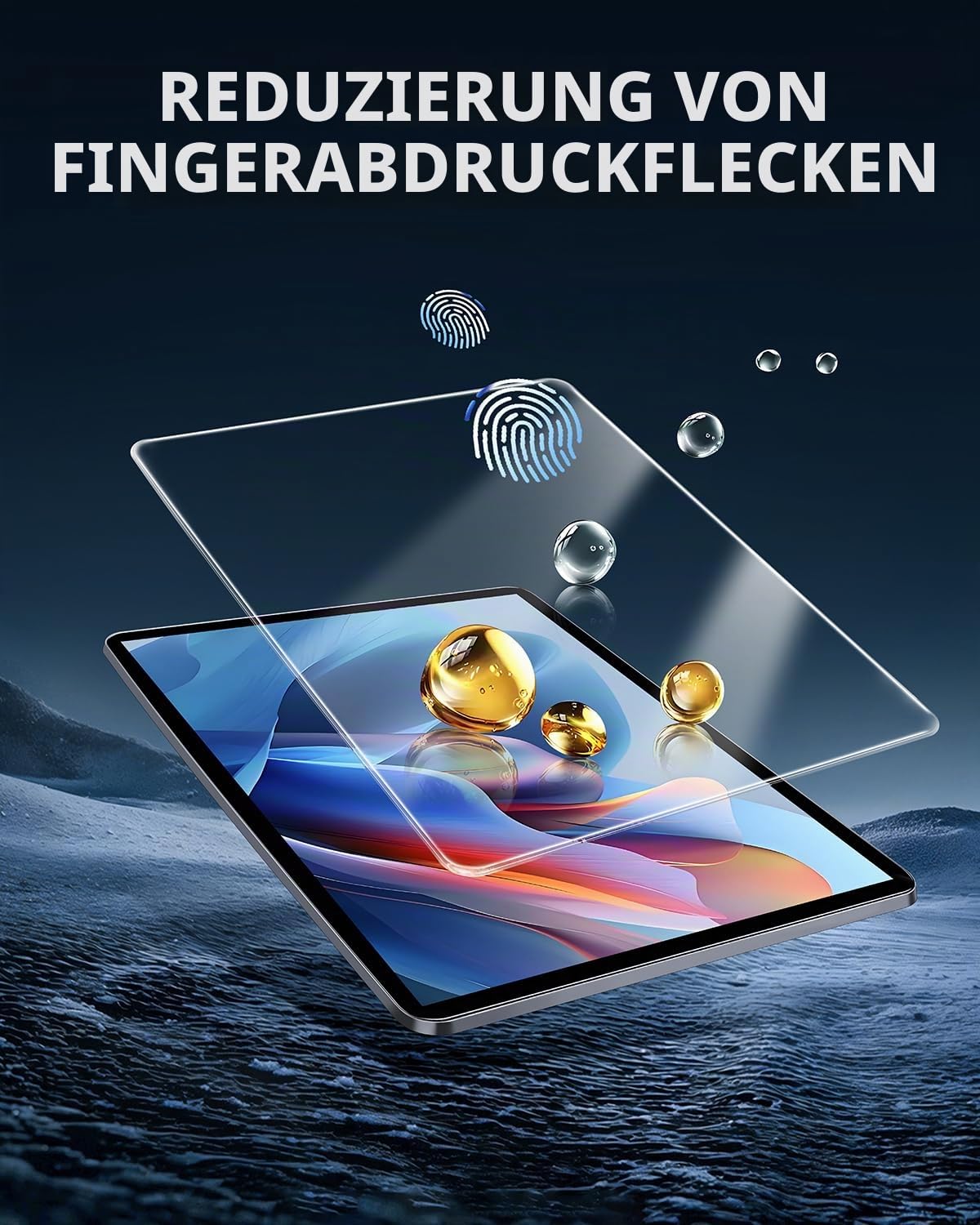 12,3" All-in-One Displayschutzfolie für Hyundai Tucson 2025 2026 | 9H Gehärtes Glas Displayschutz, Schutzfolie Anti-Fingerabdruck Anti-Kratzen Hohe Transparenz, Tucson NX4 Navigation Zubehör