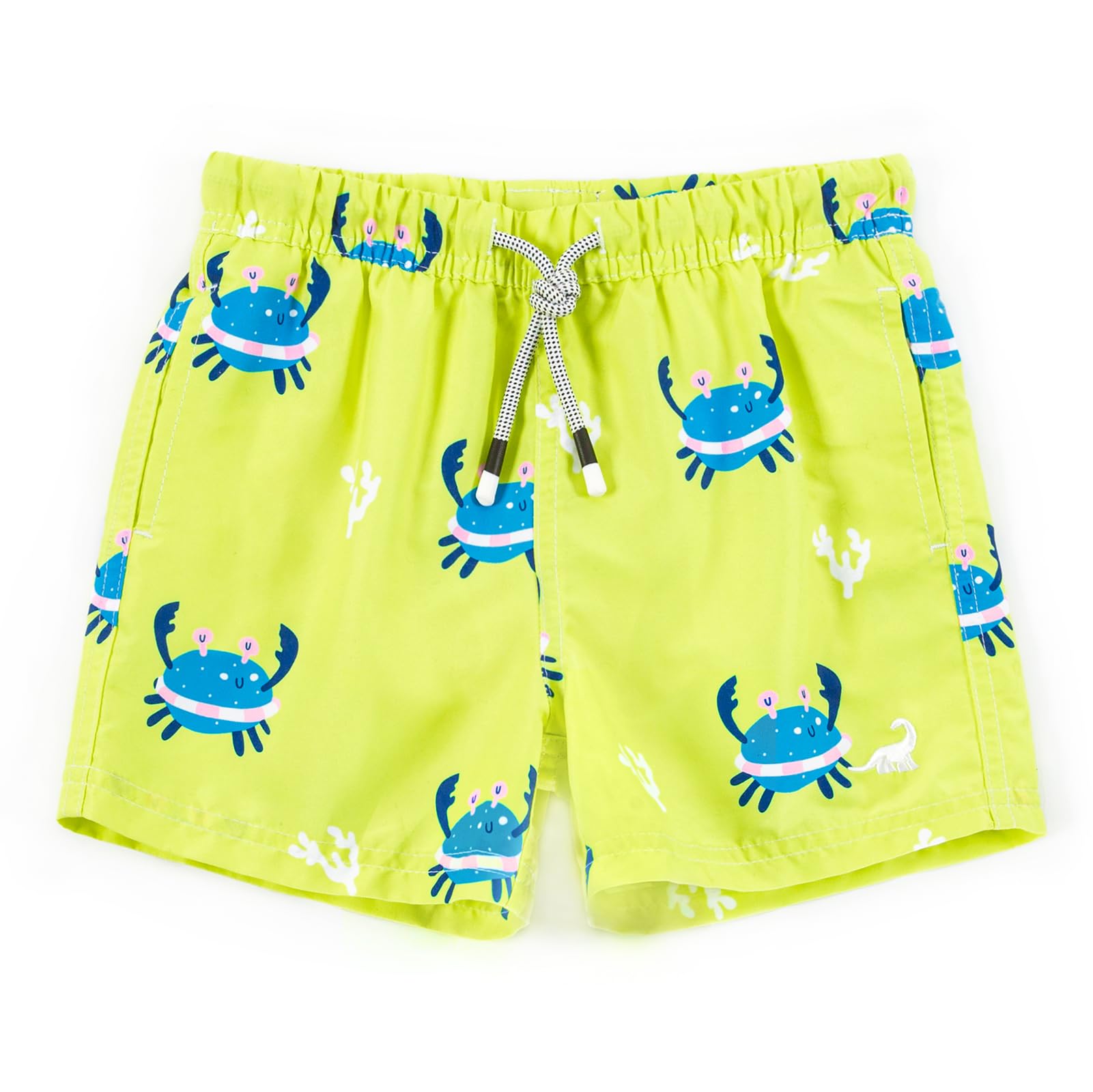 SURF CUZ Surfcuz Little Boys Swim Trunks UPF 50+ Toddler Beach Shorts Swimsuit Kids Quick Dry Swimwear