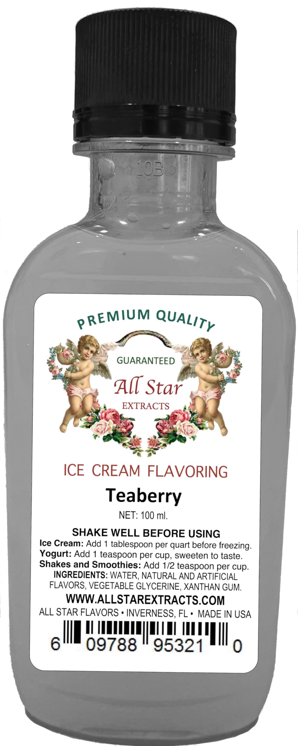 Teaberry Ice Cream Flavoring (100 ml, Teaberry Ice Cream Flavoring)