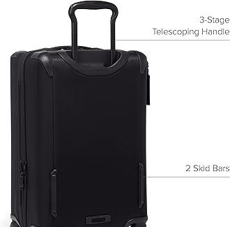 TUMI International Expandable 4 Wheeled Carry-On, Black, One Size, International Expandable 4 Wheeled Carry-on