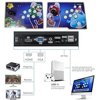 Amazon.com: FVBADE [30000 Games in 1 70S Pandora Box Arcade