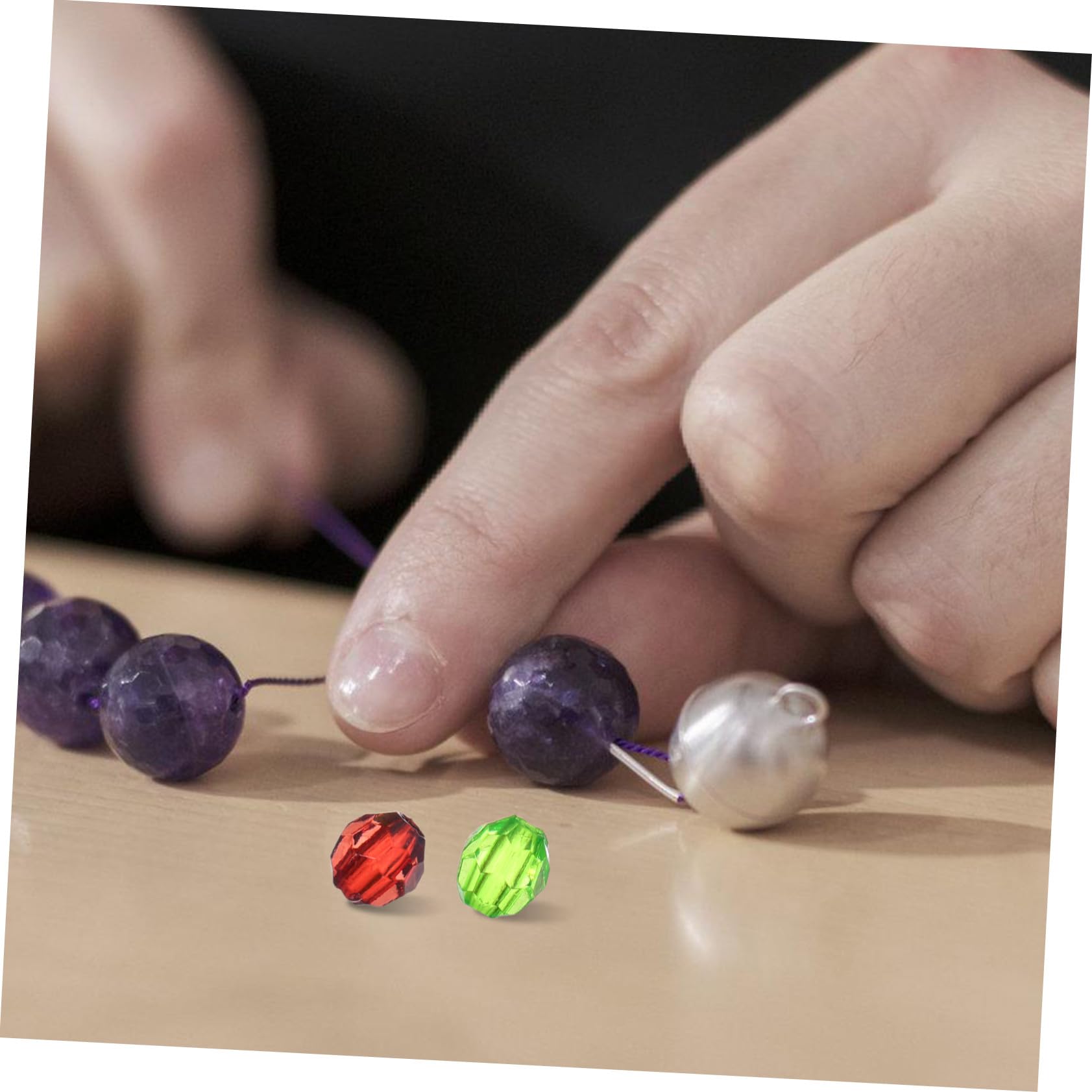 Perline Distanziatrici Sfaccettate In Acrilico Perline Sciolte Per La Creazione Di Braccialetti Per La Creazione