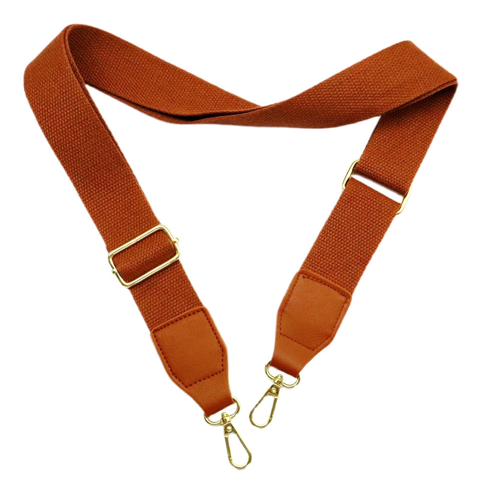 Universal Leather & Canvas Replacement Purse Straps – 1.5” Wide Crossbody Strap for Handbags, Luggage & Cossbody Bags(Adjustable, 55" Long)