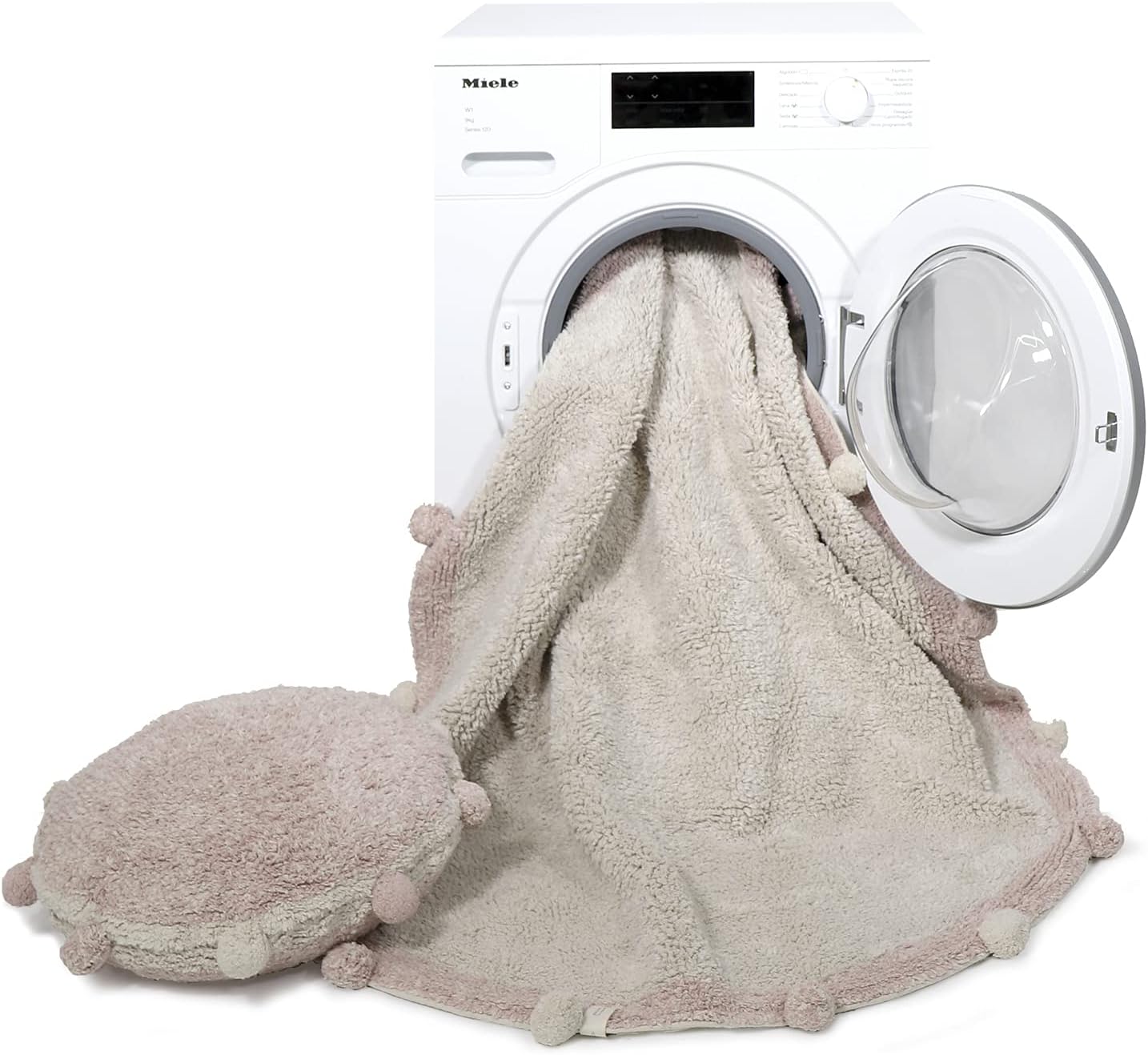 Lorena Canals USA Washable Rug Bubbly Natural - Vintage Nude, 4'