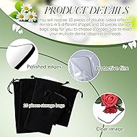 Vista 3 de 10 Piezas de Espejo Intraoral Dental con Reflector Oclusal para Fotografía Intraoral, Espejo de Dos Caras, Vidrio Plateado para Clínica Dental