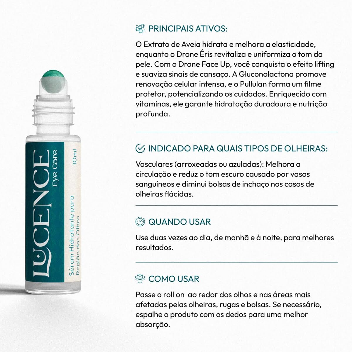Sérum Lucence Eye Care 10ml Original | Amazon.com.br