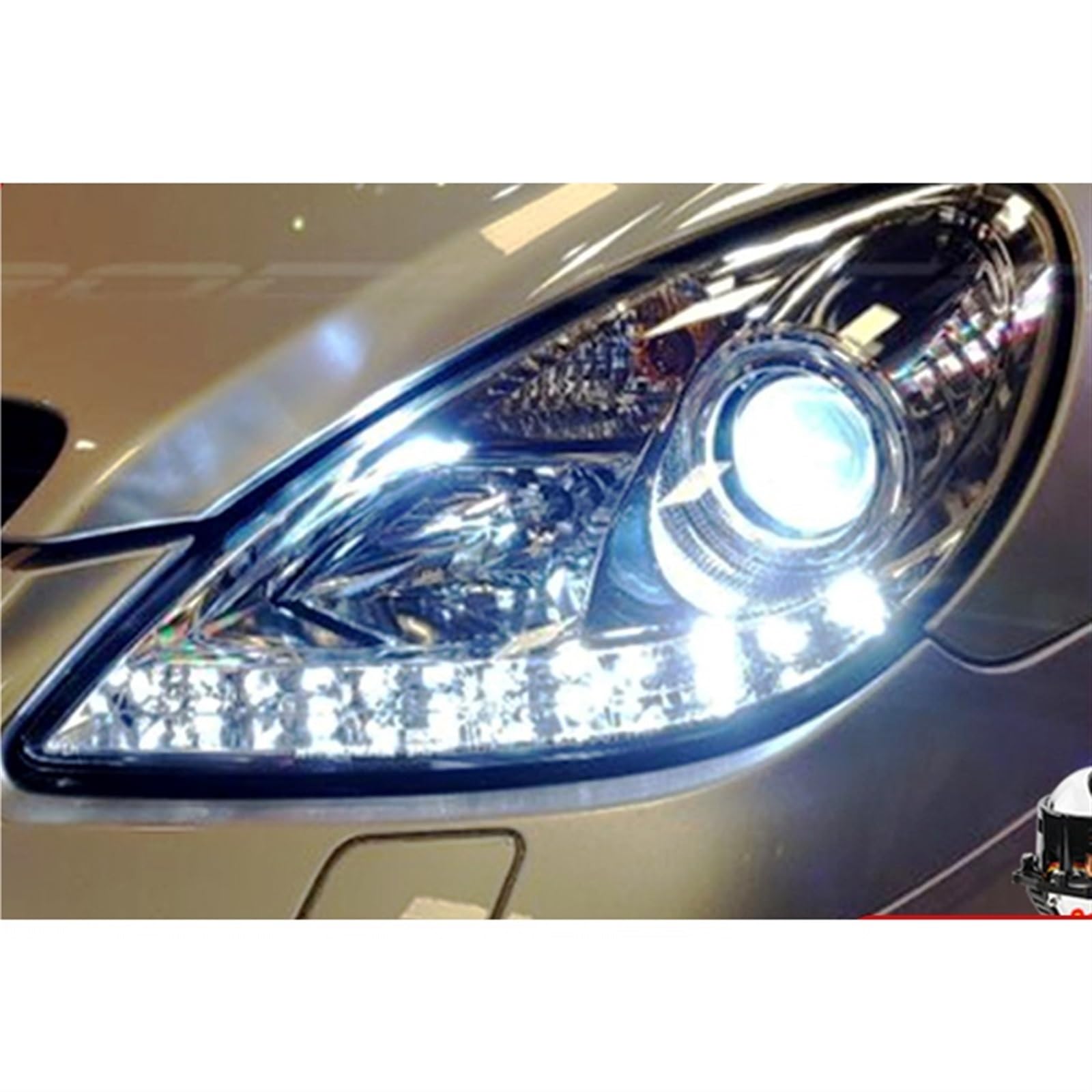 Amazon | ヘッドライト互換性メルセデスベンツ SLK クラス R171 2004