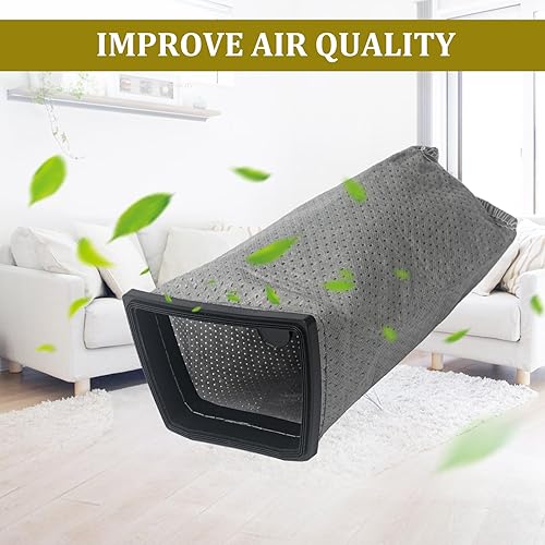 Miniatura 6 de Bolsas de filtro de tela HEPA de repuesto para Hoover Porta Power Swingette S1015 S1029 CH30000 Bolsa de aspiradora comercial de repuesto 43662023