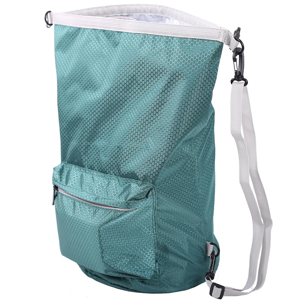Retournez l'image pour zoomer Sac de voyage et transport de croquettes pour chien, 42 tasses de 10 L, poche avant et bandoulière