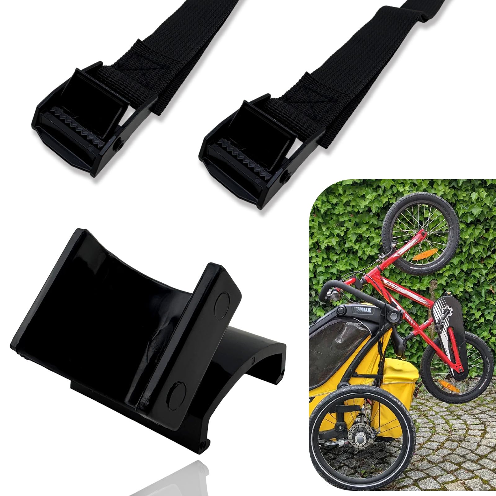 Universal Fahrradhalterung Für Thule Chariot - Fahrradträger Für Kinderanhänger