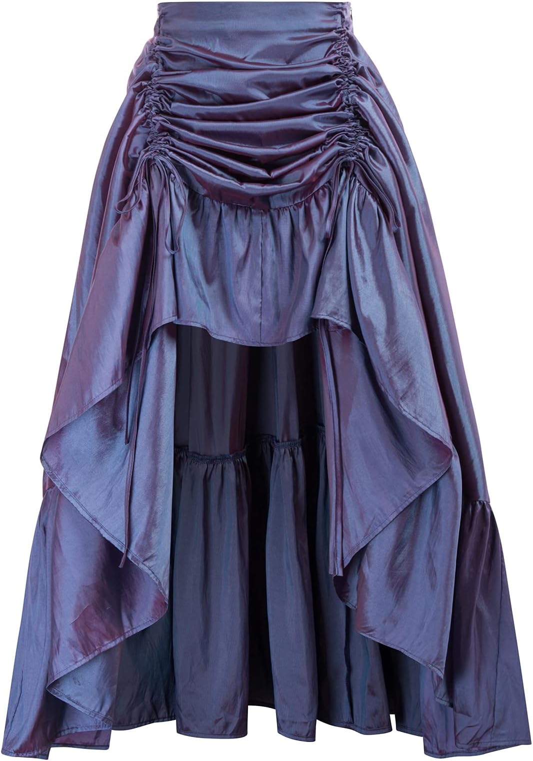 Women's Renaissance Pirate Skirt Gothic Steampunk Victorian High-Low Skirts