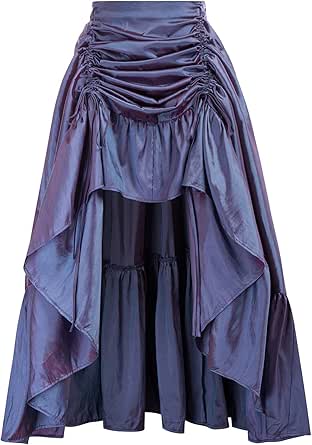 Scarlet Darkness - Top De Corsé Renacentista Para Mujer, Para Disfraz De Cosplay Pirata, Marrón, S
