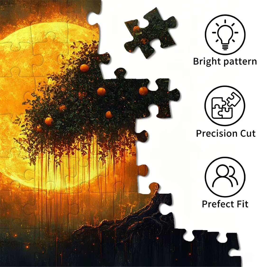 Puzzle 2000 sztuk 99x70 cm, puzzle dla dorosłych owoc księżyca, n-858