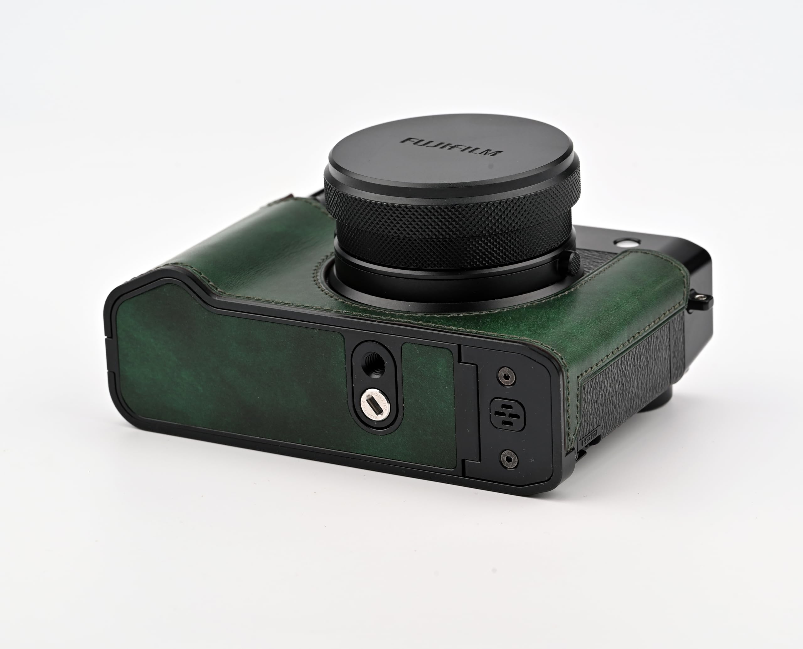 Amazon.com: Handmade Genuine Leather Camera Half Case for Fujifilm