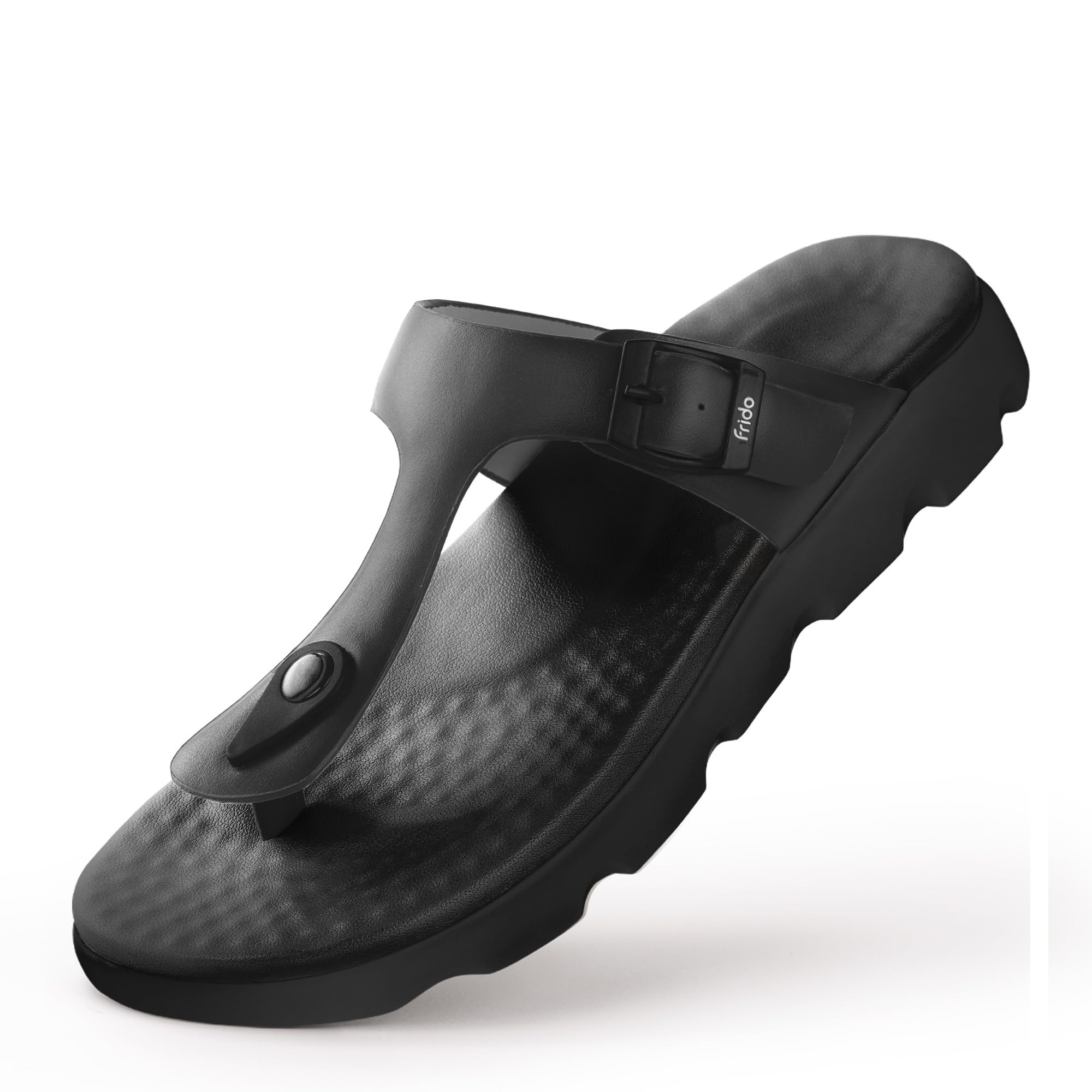 Frido Cloud Comfort - Sandalias ortopédicas para mujer, soporte de arco y cojín de talón, suela antideslizante, hebilla ajustable, plantilla de poliuretano ligera y suave, disponible en estilo